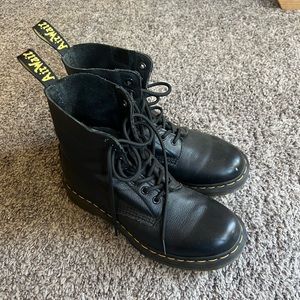 Soft leather doc martens